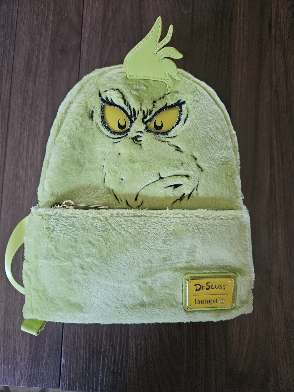 Light Up Grinch Loungefly Backpack